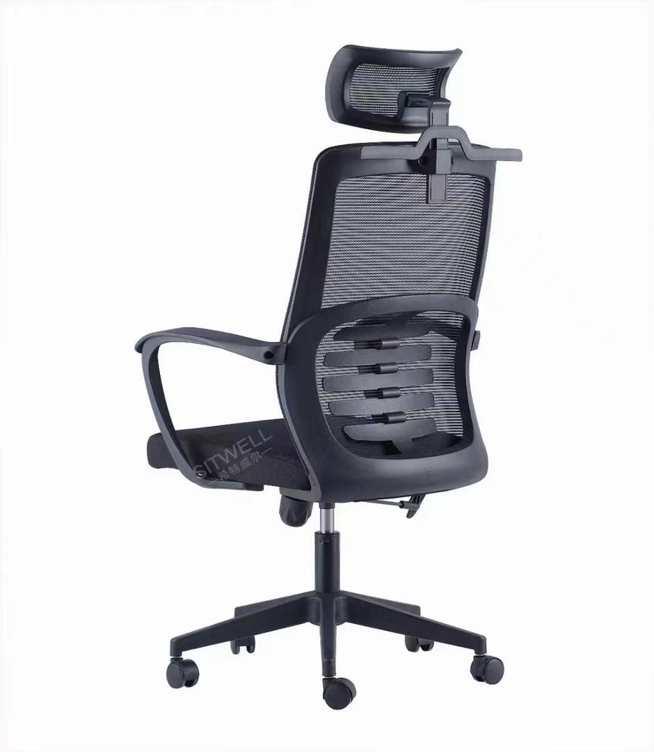 Swivel Chair with Headrest